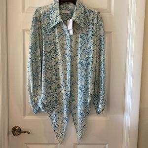 Equipment silk blouse